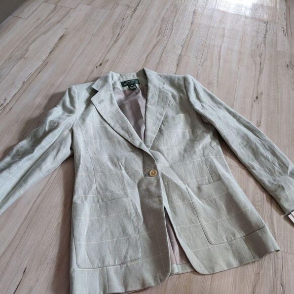 Lauren Ralph Lauren Green Women’s‎ Petite Blazer Ja